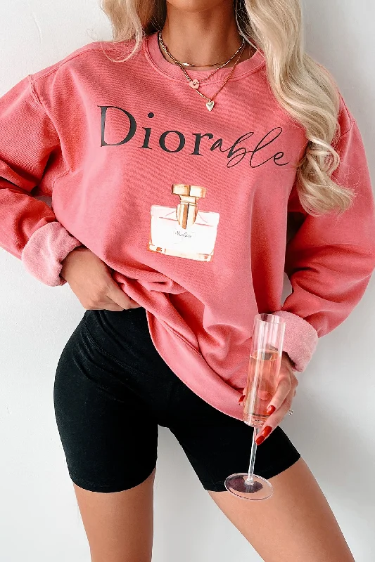 "Diorable" Parody Perfume Graphic Crewneck (Watermelon) - Print On Demand