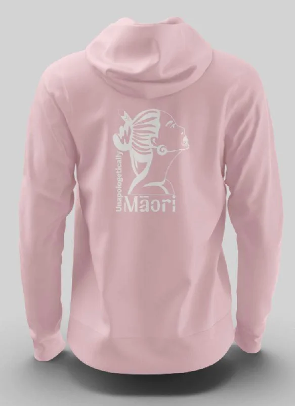 Women’s Hoodie Pink / White Print